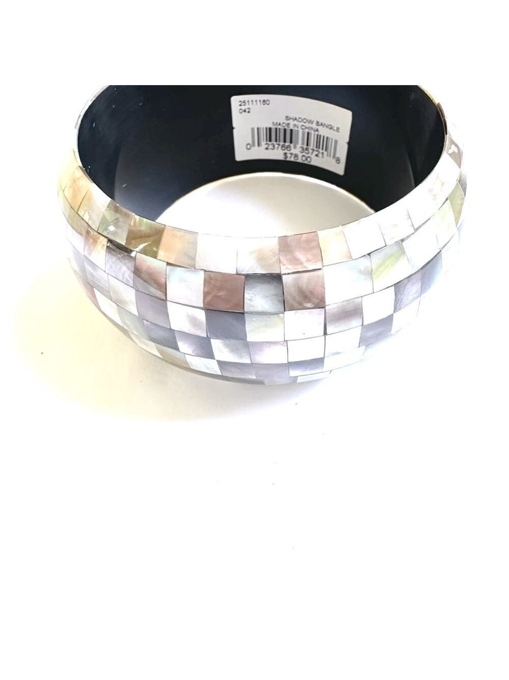 TOMMY BAHAMA | Sea Shell Mosaic Oversized Bangle | NWT​ $78 - Picture 5 of 8